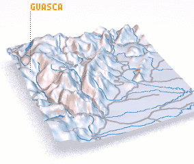 3d view of Guasca