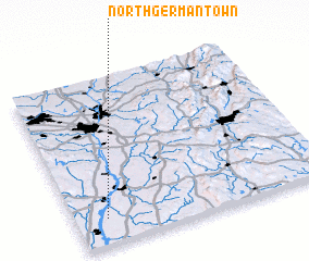 3d view of North Germantown