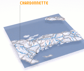 3d view of Chardonnette