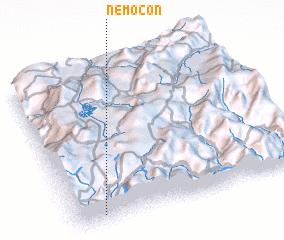 3d view of Nemocón