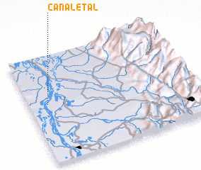 3d view of Canaletal