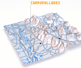 3d view of Campo Pallares