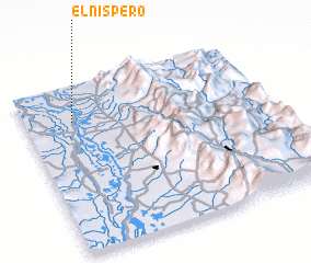 3d view of El Níspero