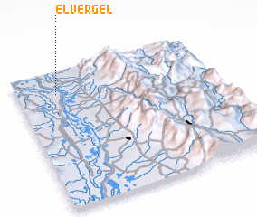 3d view of El Vergel