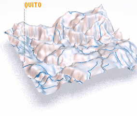 3d view of Quito