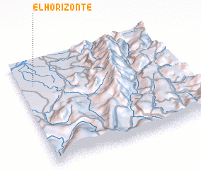 3d view of El Horizonte