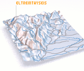 3d view of El Treinta y Seis