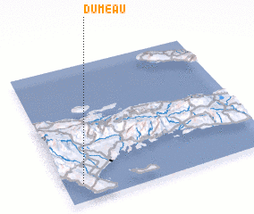 3d view of Dumeau