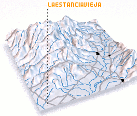 3d view of La Estancia Vieja