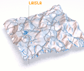 3d view of La Isla