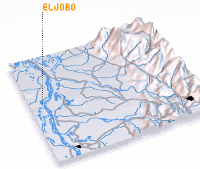 3d view of El Jobo