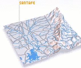 3d view of Santa Fe