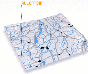 3d view of Allentown