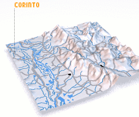 3d view of Corinto