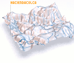 3d view of Hacienda Colca