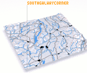 3d view of South Galway Corner