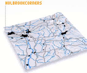 3d view of Holbrook Corners