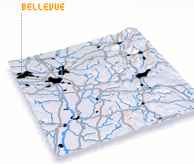 3d view of Bellevue