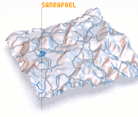 3d view of San Rafael