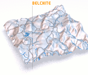 3d view of Belchite