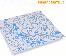 3d view of Sabana de Hatillo