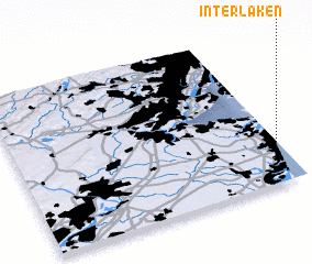 3d view of Interlaken