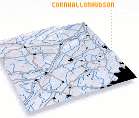 3d view of Cornwall-on-Hudson