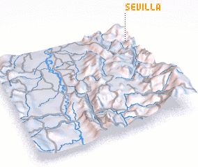 3d view of Sevilla