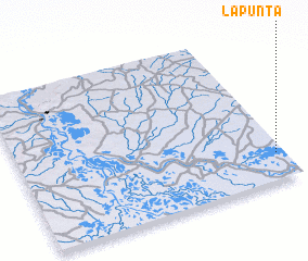 3d view of La Punta