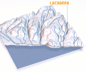 3d view of La Charpa