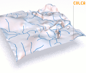 3d view of Colca
