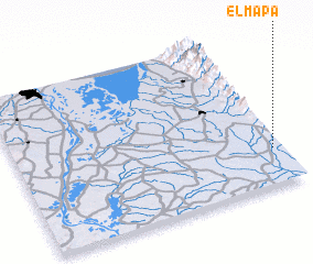 3d view of El Mapa