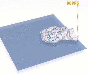 3d view of Dépas