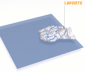 3d view of La Pointe