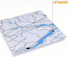 3d view of La Trappe