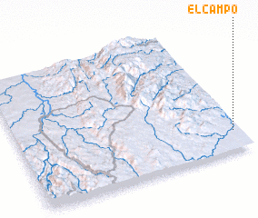 3d view of El Campo