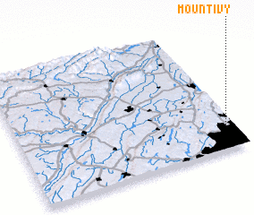 3d view of Mount Ivy