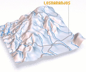 3d view of Los Naranjos