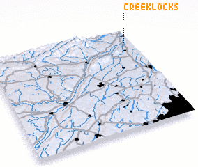 3d view of Creeklocks