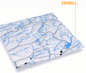 3d view of Fox Hill