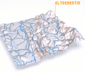 3d view of El Trementín