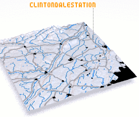 3d view of Clintondale Station