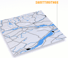 3d view of Saint-Timothée