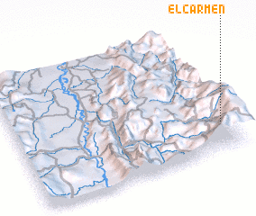 3d view of El Carmen