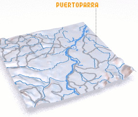 3d view of Puerto Parra