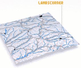 3d view of Lambs Corner