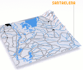 3d view of Santa Elena