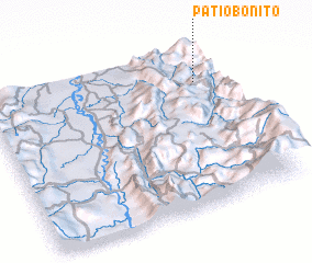 3d view of Patio Bonito