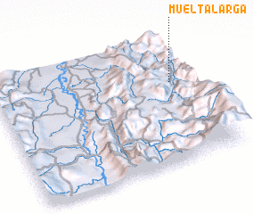 3d view of Muelta Larga