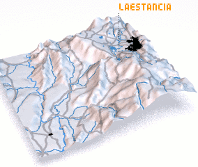 3d view of La Estancia